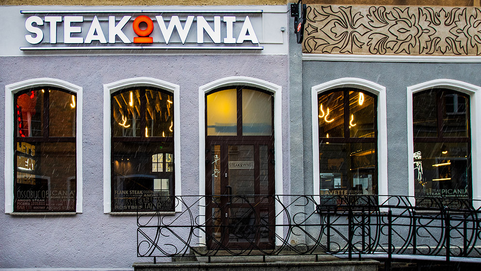 Steakownia Olsztyn Restauracja, foto Aleksander Grynis Next360