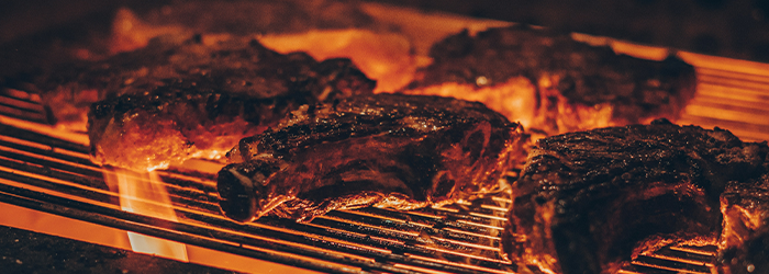 Sezonowany stek z grilla