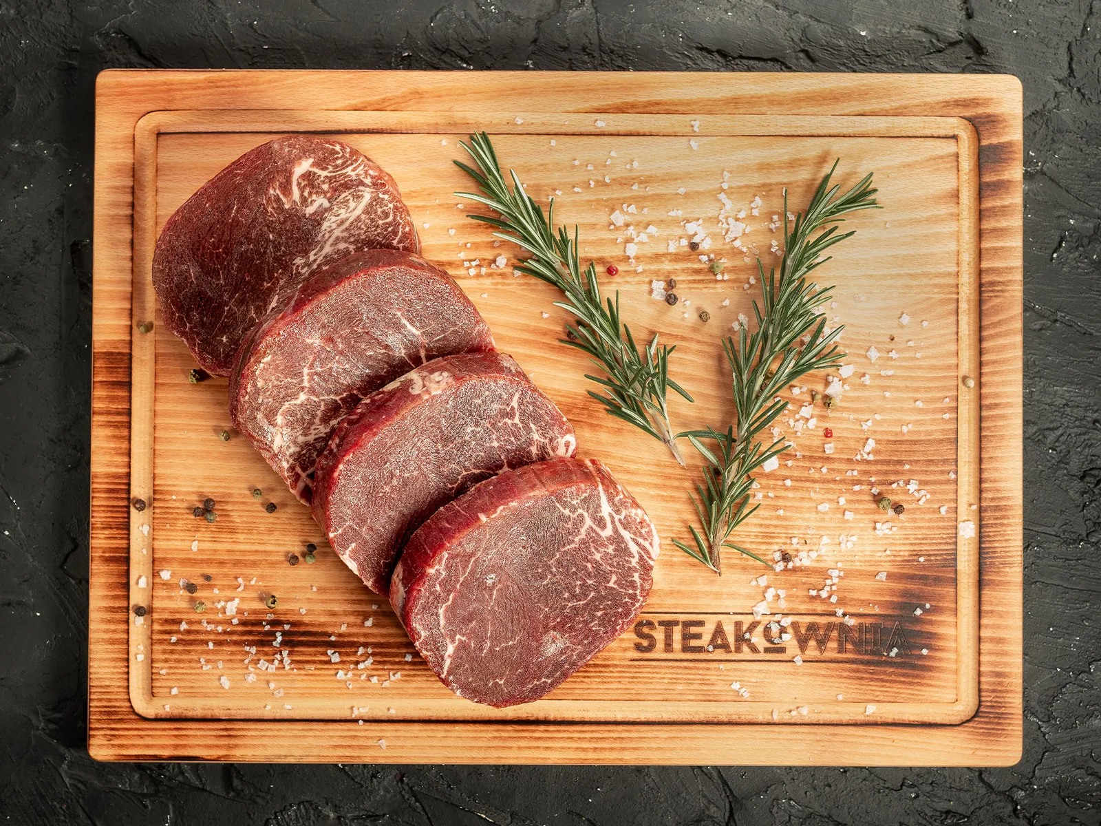 Polędwica wołowa mrożona 4 x 200 g