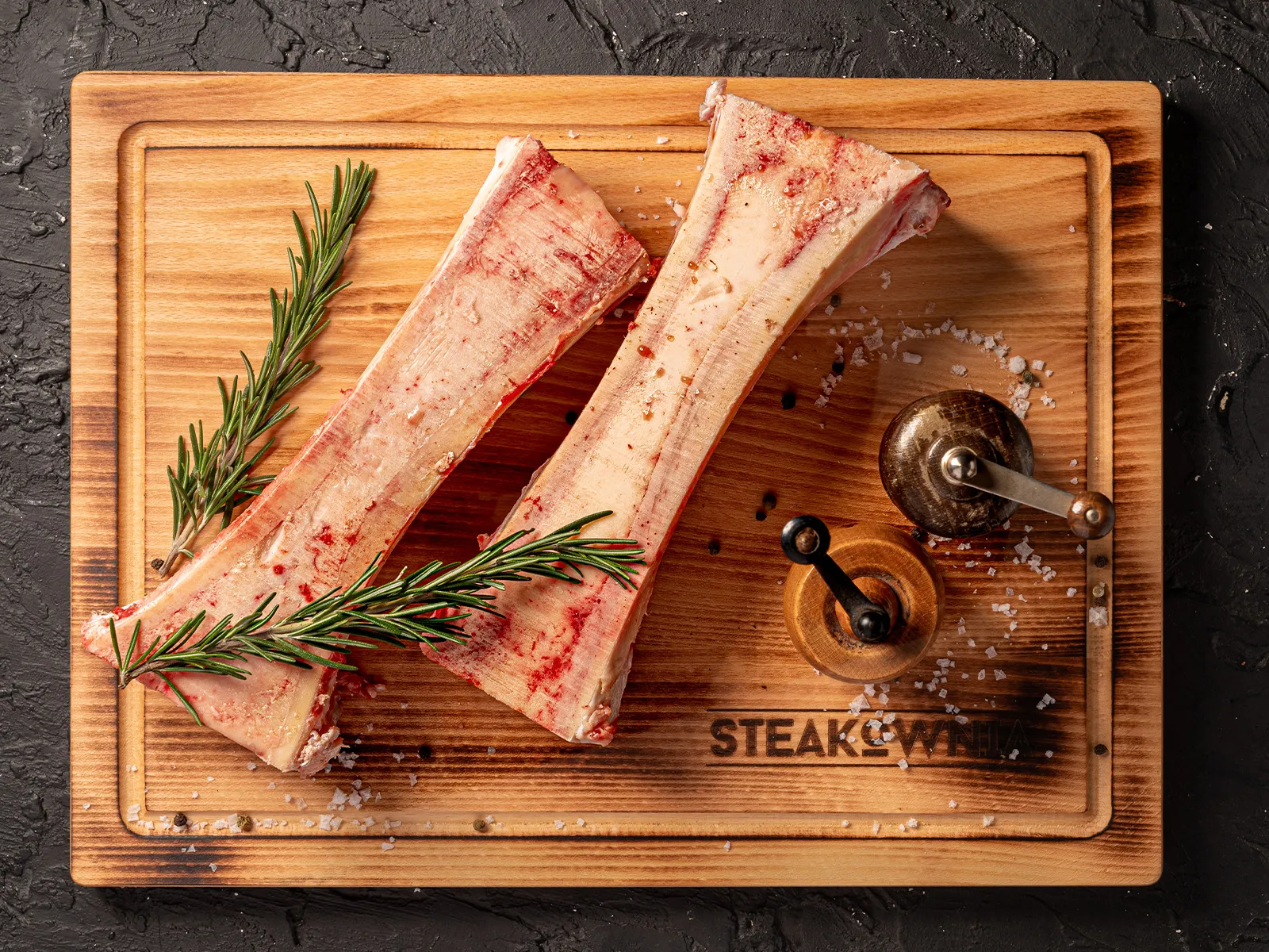 Kości wołowe - szpikowe łódeczki 1 kg