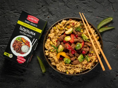 Wołowina po kantońsku