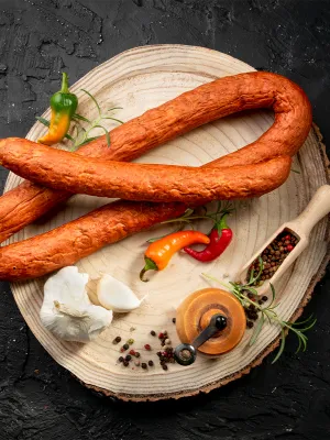 Kiełbasa z Warmińskiej Wędzarni