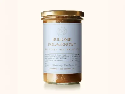 Bulionik kolagenowy dla dzieci (bez soli)