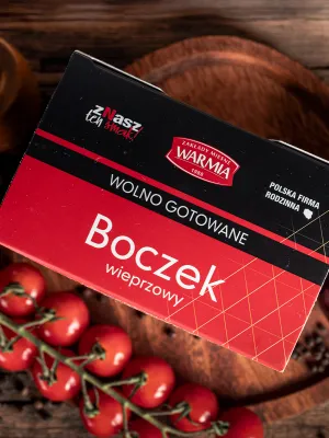 Boczek wieprzowy wolno gotowany 800 g