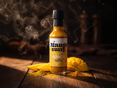 Dziki Bill Mild Mango Curry Sauce