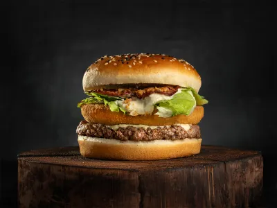 Bułki burgerowe brioche z sezamem