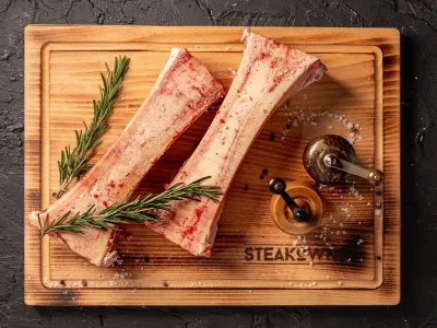 Kości wołowe - szpikowe łódeczki 1 kg