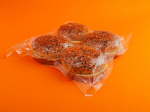 Bułki burgerowe brioche z sezamem 4 szt.