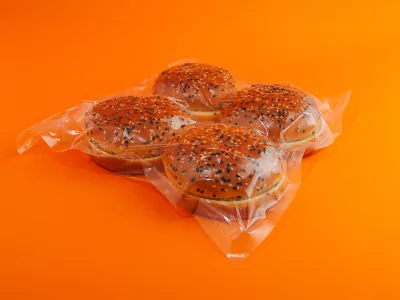 Bułki burgerowe brioche z sezamem