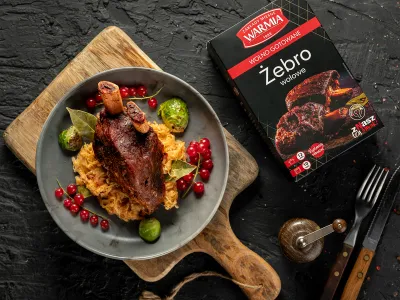 Żebro wołowe wolno gotowane