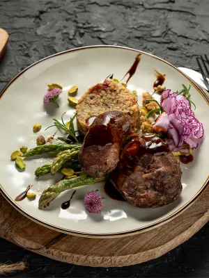 Policzki wieprzowe wolno gotowane 350 g