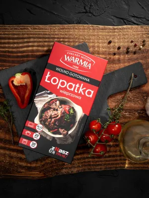 Łopatka wieprzowa wolno gotowana