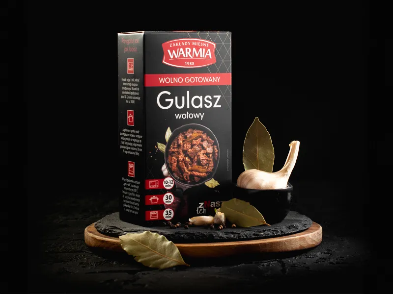Produkt Gulasz wołowy wolno gotowany Zdjęcie