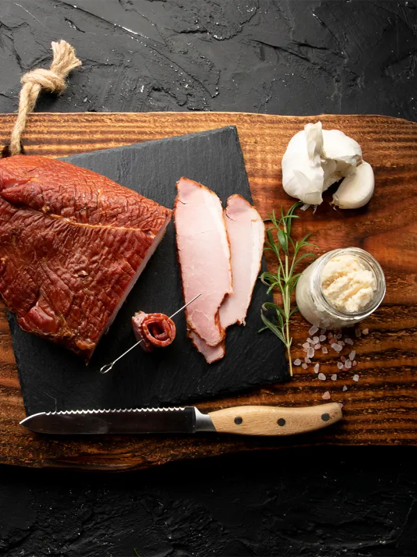 Produkt Szynka z Warmińskiej Wędzarni 500 g Zdjęcie