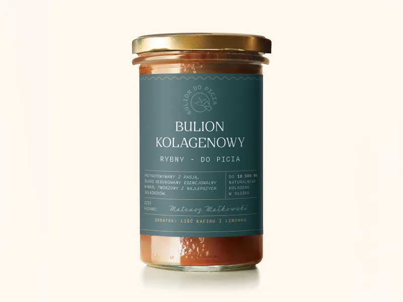 Produkt Bulion z kolagenowy rybny (z dorsza) Zdjęcie