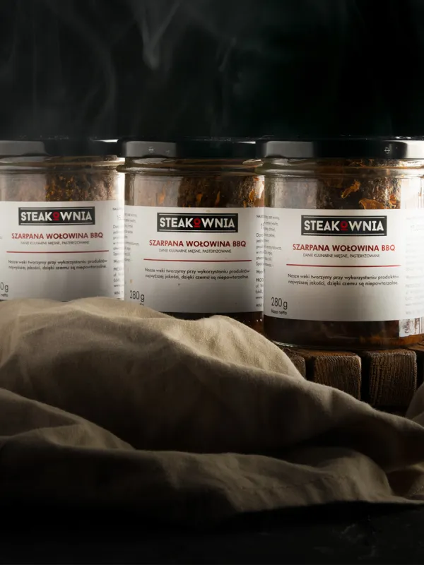 Produkt SteakoWeki Szarpana Wołowina Zdjęcie