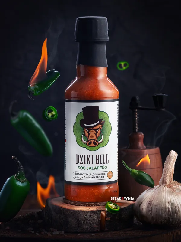 Produkt Ostry Sos Jalapeno od Dziki Bill Zdjęcie