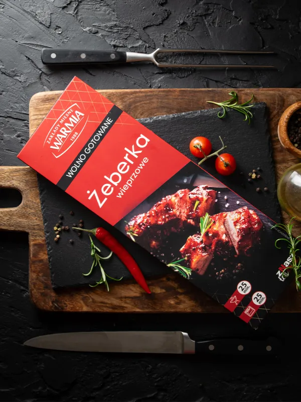 Produkt Żeberka wieprzowe wolno gotowane Zdjęcie