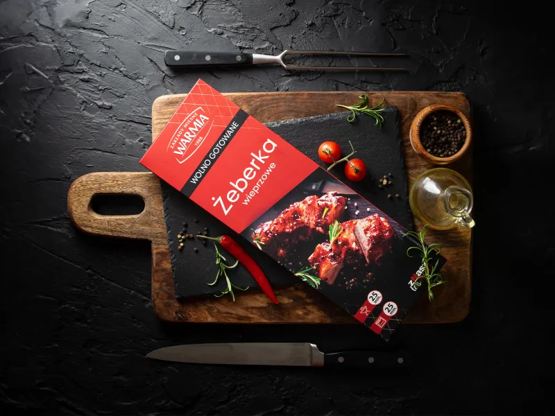 Produkt Żeberka wieprzowe wolno gotowane Zdjęcie