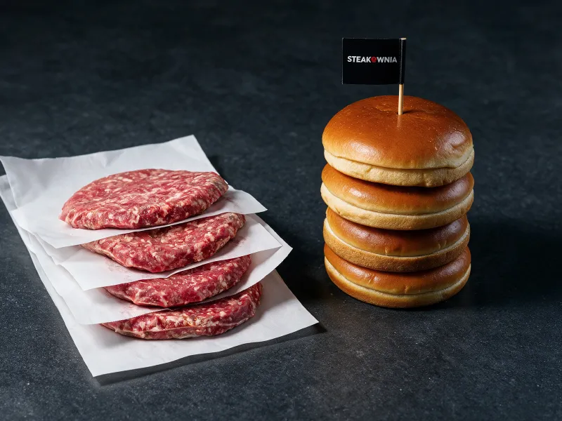 Produkt Burgery + bułki brioche 4+4 Zdjęcie