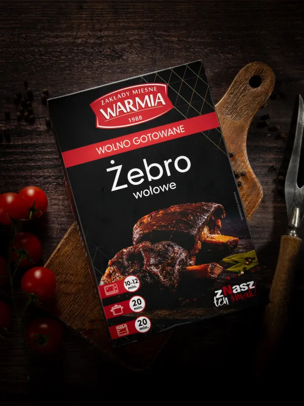 Produkt Żebro wołowe wolno gotowane Zdjęcie