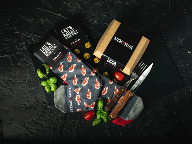Produkt Skarpetki Steakownia (2 pary) Zdjęcie