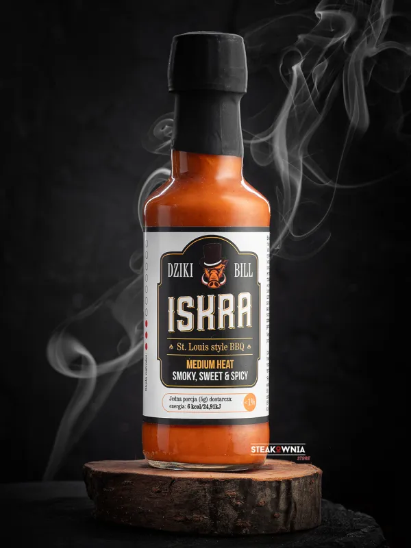 Produkt Ostry Sos Iskra 200 ml od Dziki Bill Zdjęcie